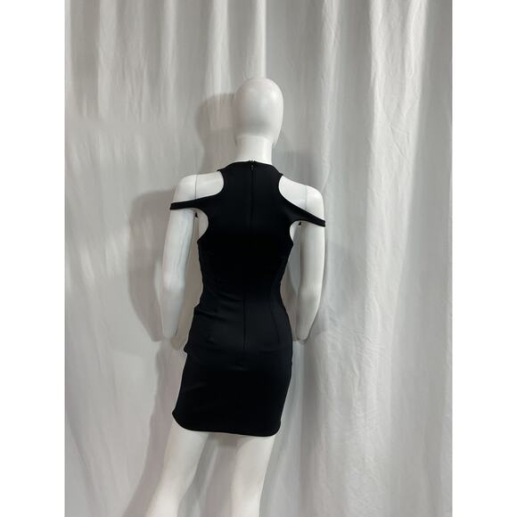 Mother Of All 'Stella' Black Cut Out Dress Size XS - Picture 3 of 5